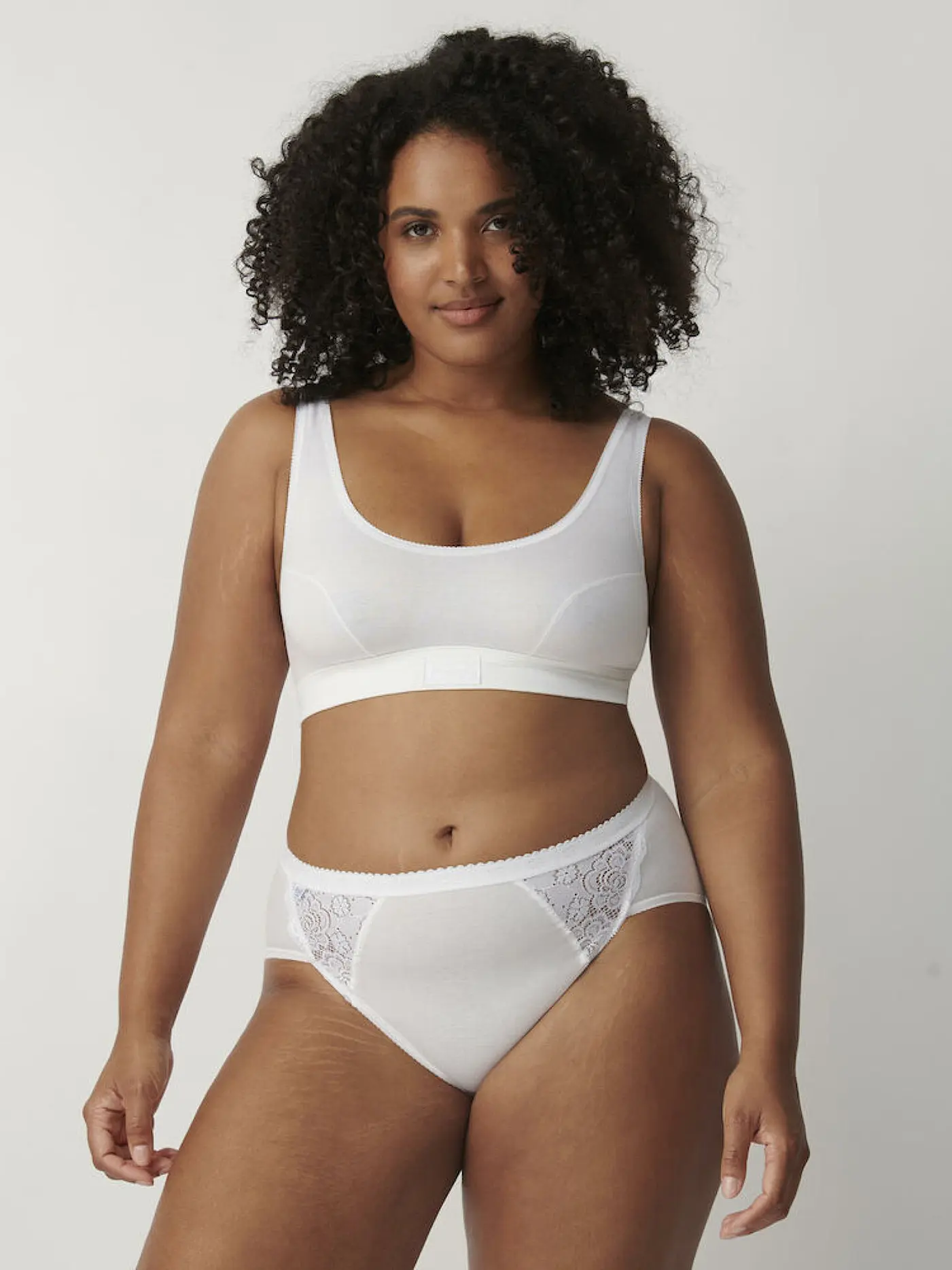 SLOGGI | Slip "Midi Chic" 4-er (Weiss) | 
